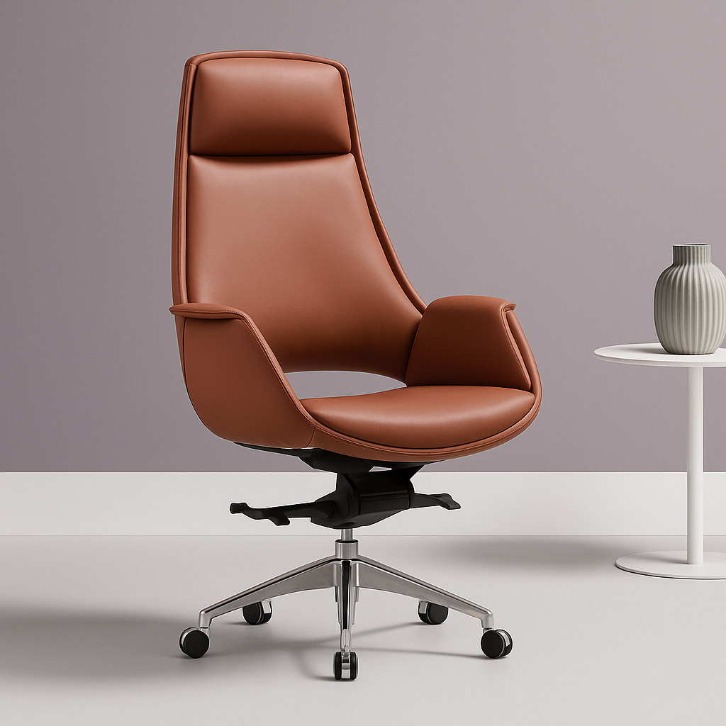Enso Leather Office Chair