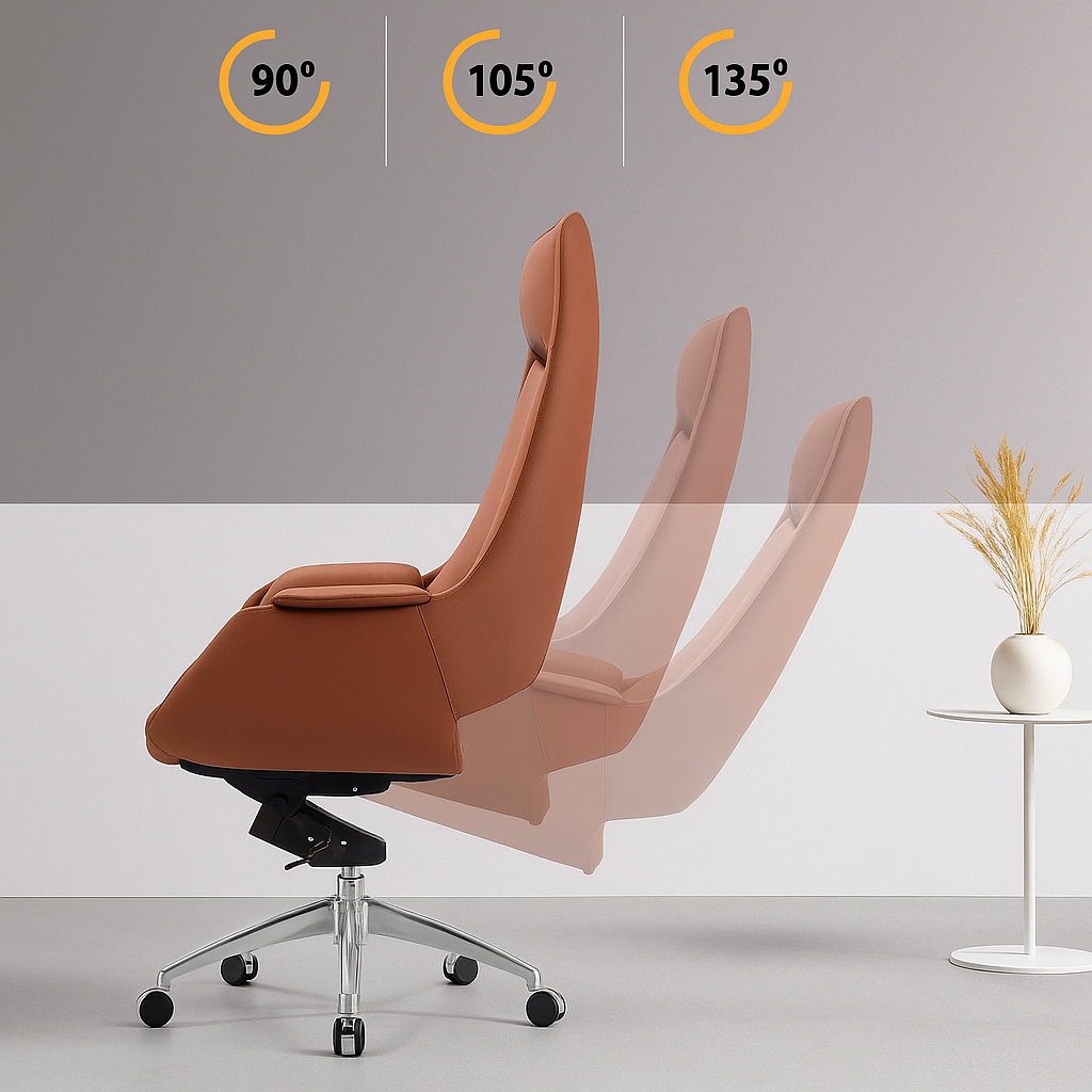 Enso Leather Office Chair