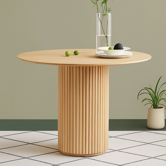 Luna Fluted Round Table