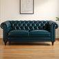 Mayfair Chesterfield Leather Sofa