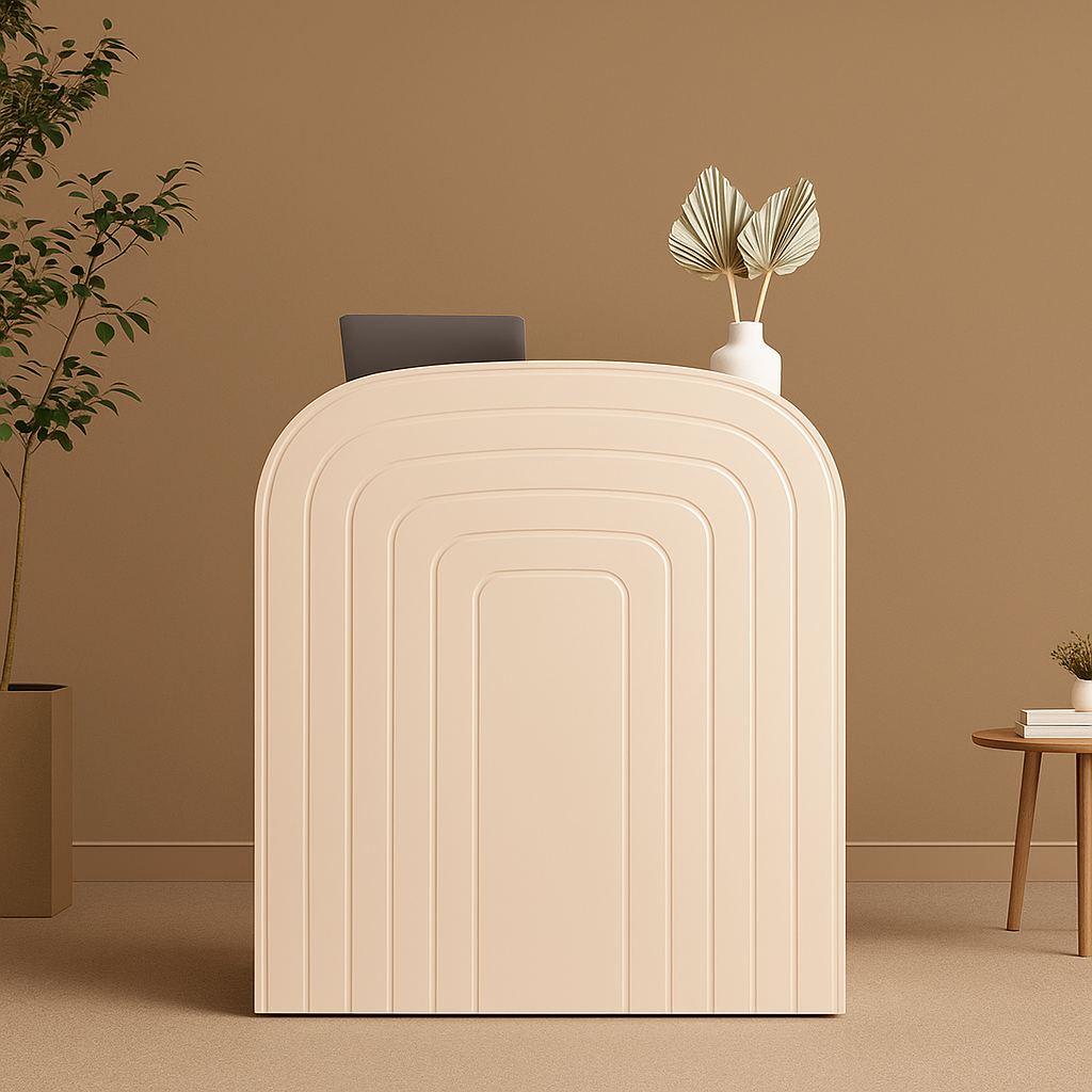 Serene Arc Front Desk