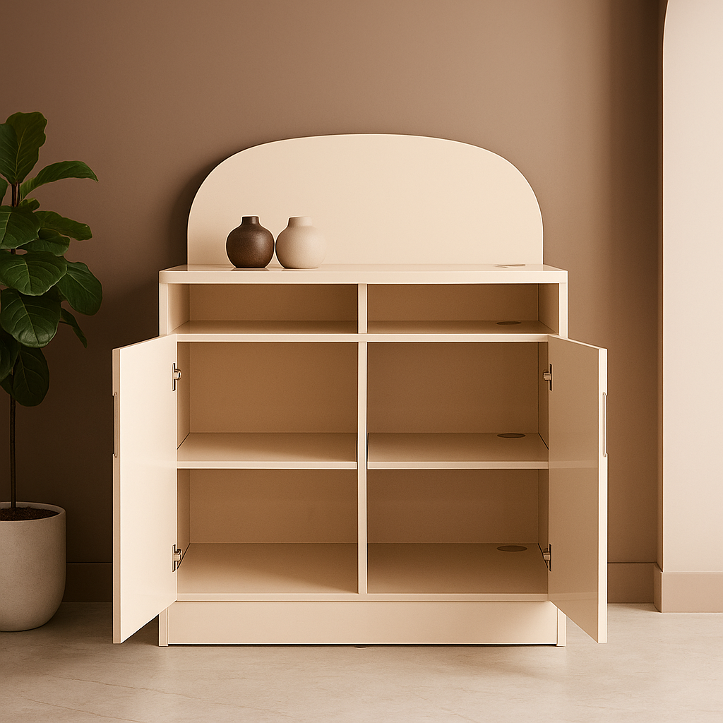 Serene Arc Front Desk