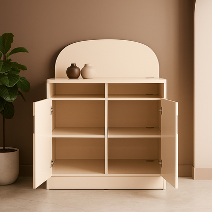 Serene Arc Front Desk