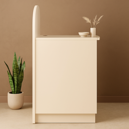 Serene Arc Front Desk